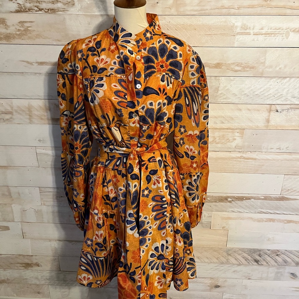FARM Rio size L mini dress - Picture 4 of 14